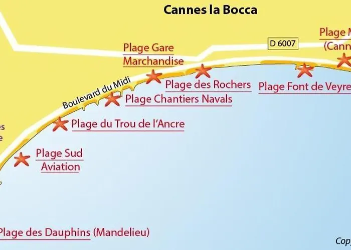 #Cannes Boccacabana Beach, Seafront, In Resid Pierre&Vacances 3 Stars